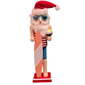 What Does Santa Do On Vacay? Why Surfing Of Course!